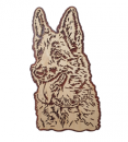 Wandbild Schäferhund